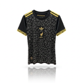 Jersey Negra  Selección Nacional Mujer Brillos Animal Print