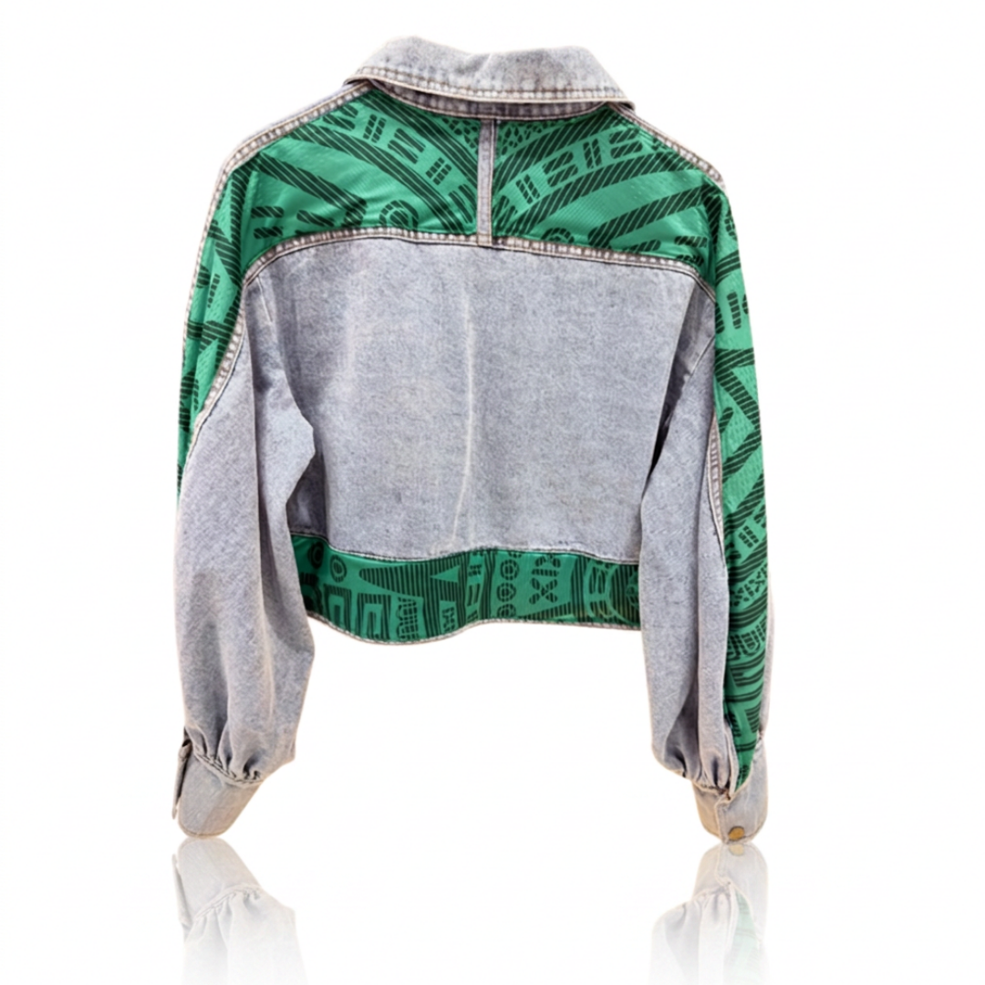 Chamarra Selección Verde Azul Claro Edicion Especial